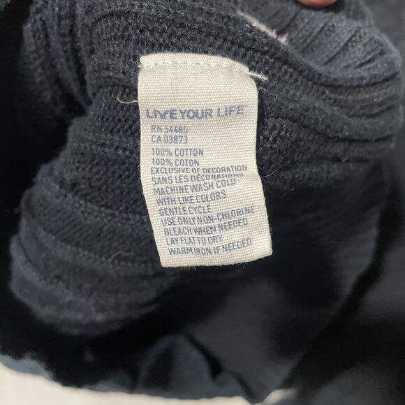 American Eagle Sweater Womens XS Cable Knit Preppy Twee Y2K Bella Swan - Picture 3 of 9